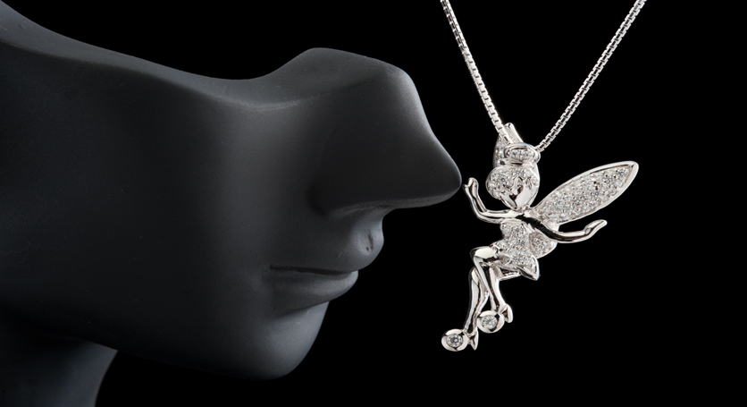 Silver with Zirconia Pendant