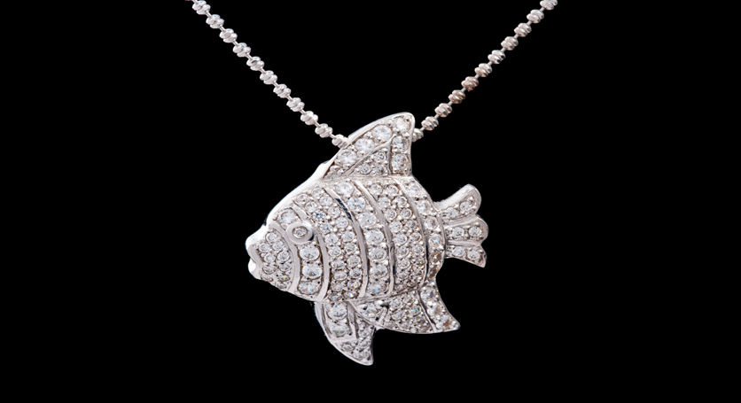 Silver with Zirconia Pendant